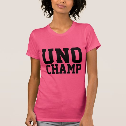 UNO CHAMP Tシャツ (正面)