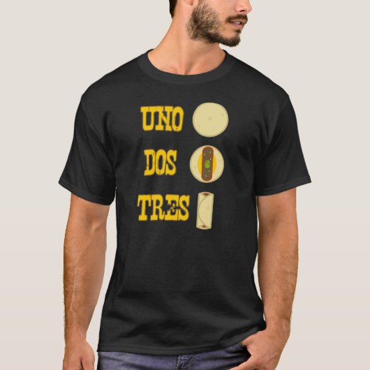 Uno Dos TresのブリトーのTシャツ Tシャツ (正面)