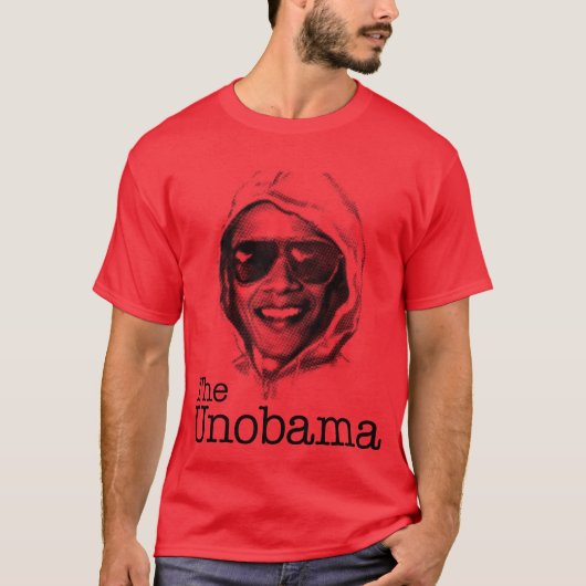 UnObama -オバマUnabomberの悪の双生児 Tシャツ (正面)