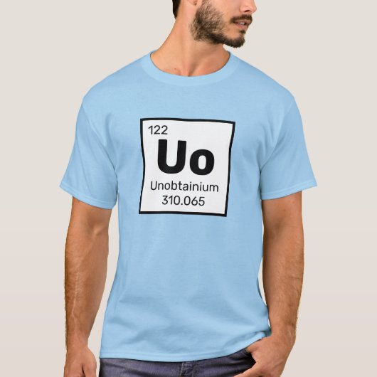 Unobtainium /架空のテーブル – Uo Element T-Shirt Tシャツ (正面)
