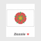 Unofficial flag of Lancashire,England (until 2008) シール (シート)