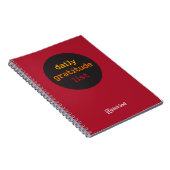 UnPickledの感謝ジャーナル ノートブック (右側)