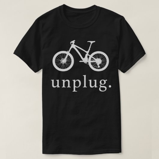 Unplug Tシャツ (デザイン正面)