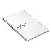 Unplug with Script文字とPlug ノートブック (右側)