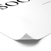 Unplugged Ceremony結婚's NO Photo & Social Media ポスター (角)