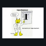 Unprofessional: Bad Scientist Poster ポスター<br><div class="desc">Poster</div>