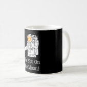 Unqiueビットコインデザイン コーヒーマグカップ (正面右)