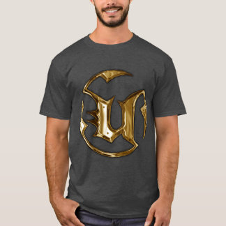 Unreal Tournament ゴールドロゴ Tシャツ