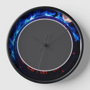 Unreal Witchfire Portal Clock ハロウィンの魔法 壁時計