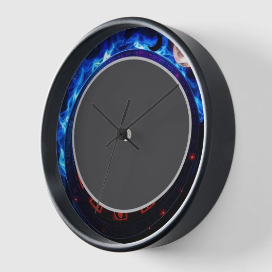 Unreal Witchfire Portal Clock | Halloween Magic 壁時計 (傾斜)