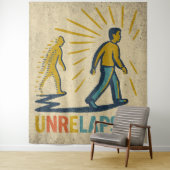 Unrelapsed - Mサイズ (50" x 60") タペストリー (インサイチュ)
