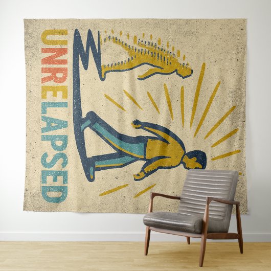 Unrelapsed - Medium (50" x 60") Tapestry タペストリー (インサイチュ(横))