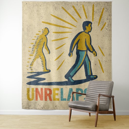Unrelapsed - Medium (50" x 60") Tapestry タペストリー (インサイチュ)
