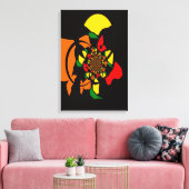 Unreliable Compass, Honest Chaos   キャンバスプリント (インサイチュ (リビング))