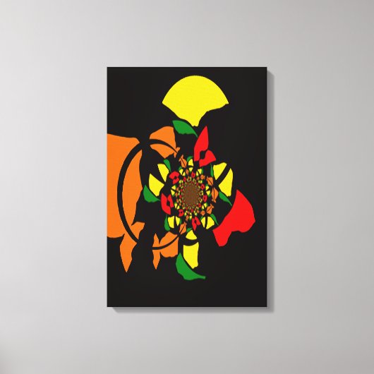 Unreliable Compass, Honest Chaos   キャンバスプリント (正面)