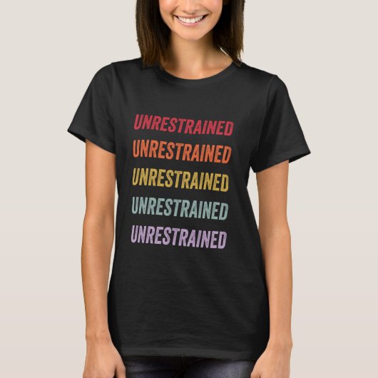 Unrestrained Tシャツ (正面)