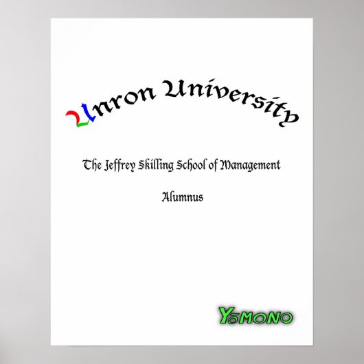 「Unron」ポスター ポスター (正面)