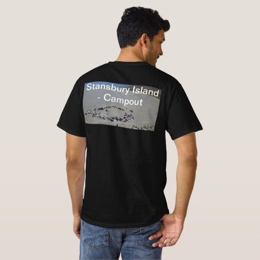 UNSキャンプアウトメンズ Tシャツ (裏面フル)