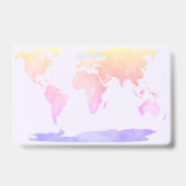 Unschooler Student IDワールドマップ バッジ (裏面)