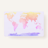 Unschooler Student IDワールドマップ バッジ (裏面)