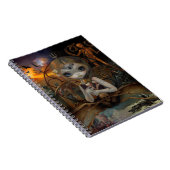 "Unseelie裁判所:  飢饉の"ノート ノートブック (右側)