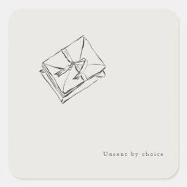 Unsent Letters- Regency Correspondence スクエアシール