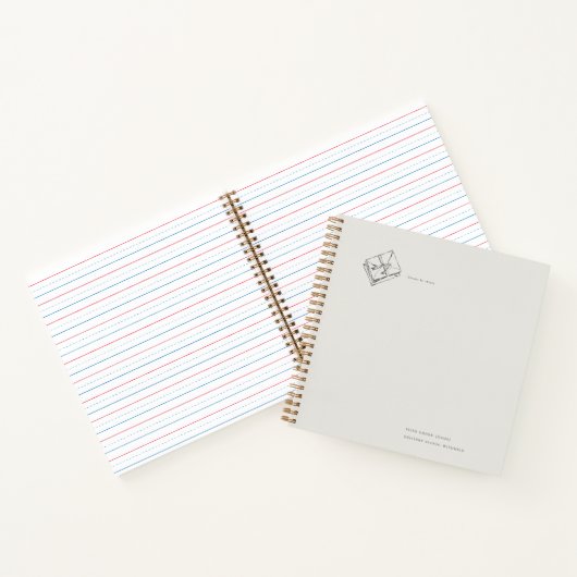 Unsent Letters- Regency Correspondence ノートブック (内部)