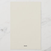 Unsent Letters- Regency Correspondence 便箋 (裏面)