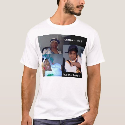 Unseparatble 3 tシャツ (正面)