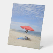 UNSER Sonnenschirm -  台座サイン (正面)