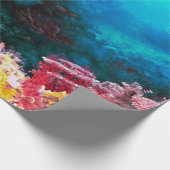Unserseaの美しくカラフルで鮮やかな熱帯珊瑚 ラッピングペーパー (角)