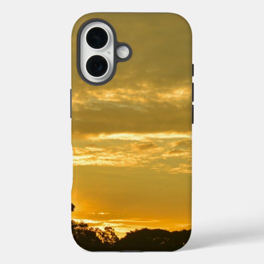 unset Sky Case - Yellow Hues of Serenity» Case-Mate iPhoneケース (裏面)