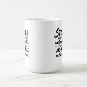 Unshakable in the Storm コーヒーマグカップ (中央)