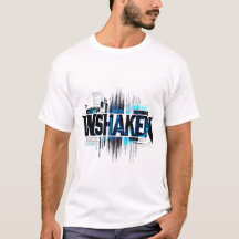 UNSHAKEN サイバーパンクゲーマーTシャツ