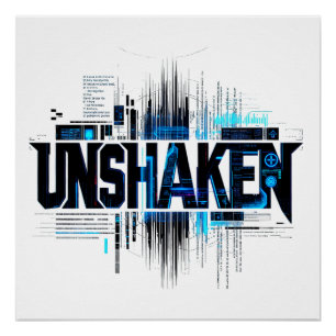 UNSHAKEN サイバーパンクポスター ポスター