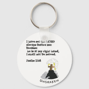 UNSHAKEN "賛美歌16:8 " キーホルダー