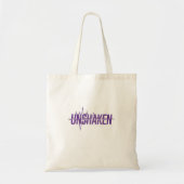 UNSHAKEN – Epilepsy Awareness Purple Day Design トートバッグ (正面)