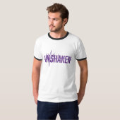 UNSHAKEN – Epilepsy Awareness Purple Day Design Tシャツ (正面フル)