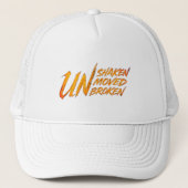 UNshaken. UNmoved. UNbroken – Unbreakable Mindset  キャップ (正面)