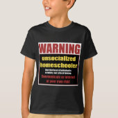 unsocialized homeschooler tシャツ (正面)