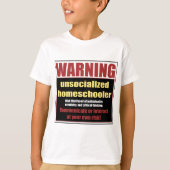 unsocialized homeschoolers tシャツ (正面)