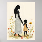  Unspoken Love - Mother and Child IV ポスター (正面)