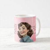 Unstable & Bitchy - Retro Mystique コーヒーマグカップ (正面右)