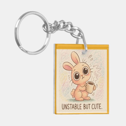 Unstable but Cute キーホルダー (正面左)