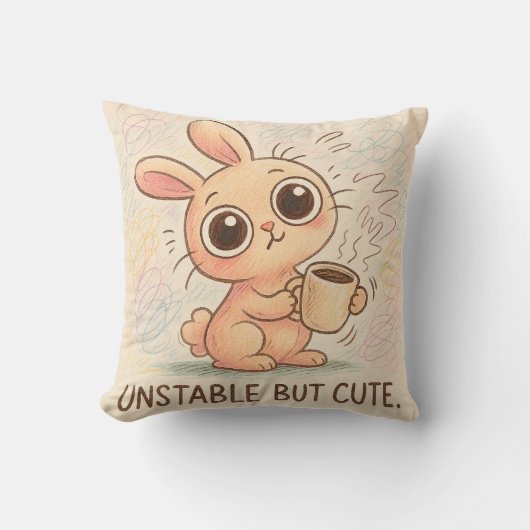 Unstable but Cute クッション (正面)