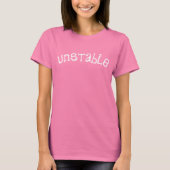 Unstable but still Able Tシャツ (正面)