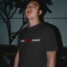 UnSTOPableタイポグラフィシャツ Tシャツ