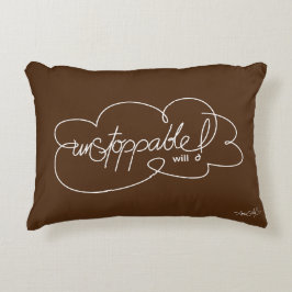 UNSTOPABLE will - CloudS -はっきりしたホワイトスクリプト アクセントクッション