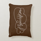 UNSTOPABLE will - CloudS -はっきりしたホワイトスクリプト アクセントクッション (裏面(縦))