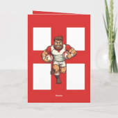 Unstoppable Charge Cartoon Rugby Power Run カード (裏面)